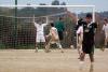 Federico Perra esulta dopo il goal  viene festeggiato da Roberto Rugiu